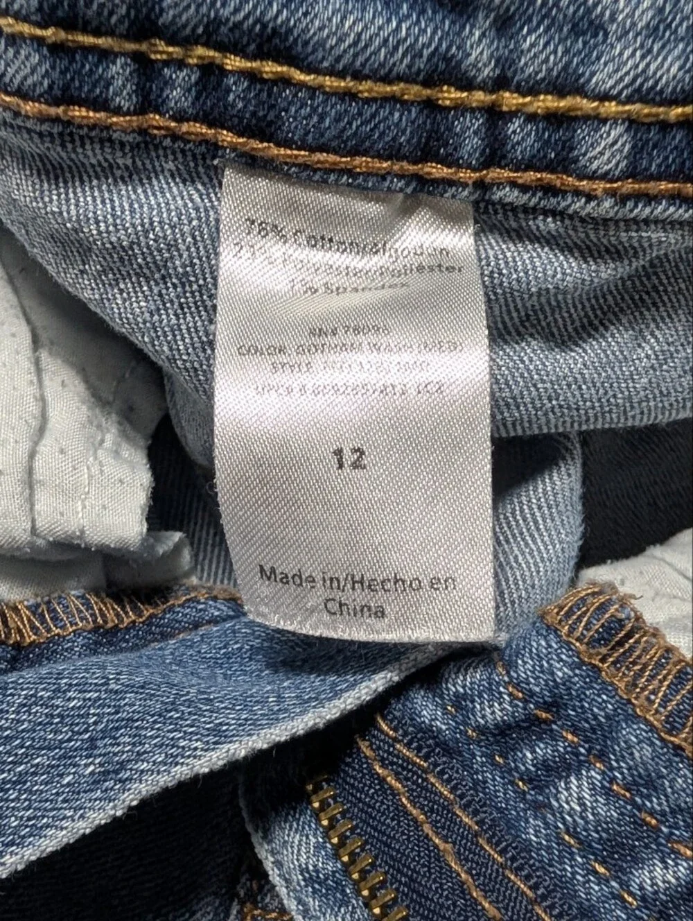 Faded Glory Light Blue Denim Shorts